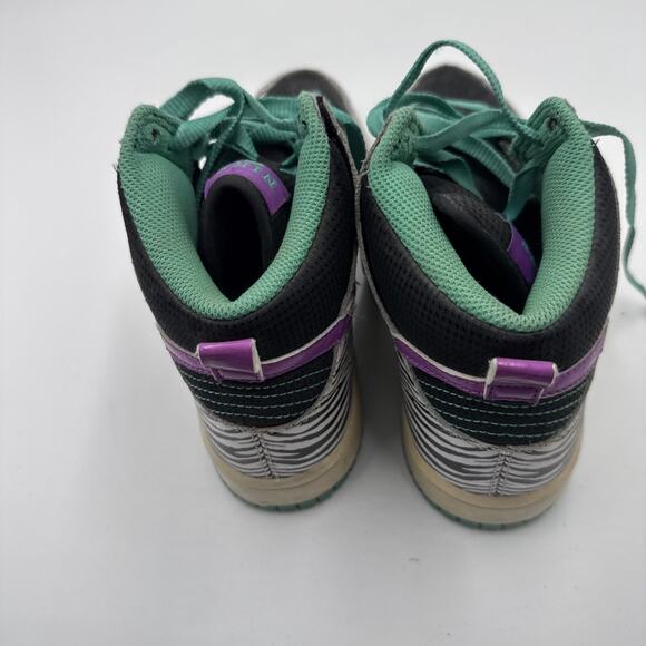 Size 7.5 - Nike Dunk 6.0 Premium High Liquid City Liberty Zebra Sky W Rare - Picture 4 of 7